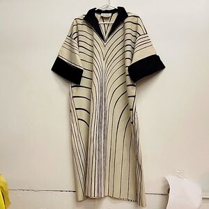 Margareta Forslund Vintage 1970s oversized designer dress from Sweden. Large XL